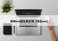 涿州seo优化的公司（河北seo）