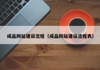 成品网站建设流程（成品网站建设流程表）