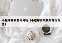 小程序开发费用分析（小程序开发费用分析报告）