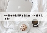 seo优化排名消失了怎么办（seo排名上不去）