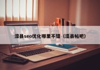 滦县seo优化哪里不错（滦县帖吧）